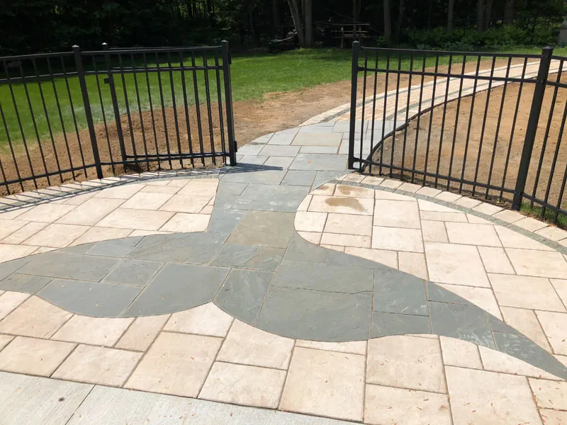 Paver Pool Deck